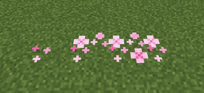桃色の花びら pink_petals