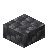 深層岩の丸石のハーフブロック