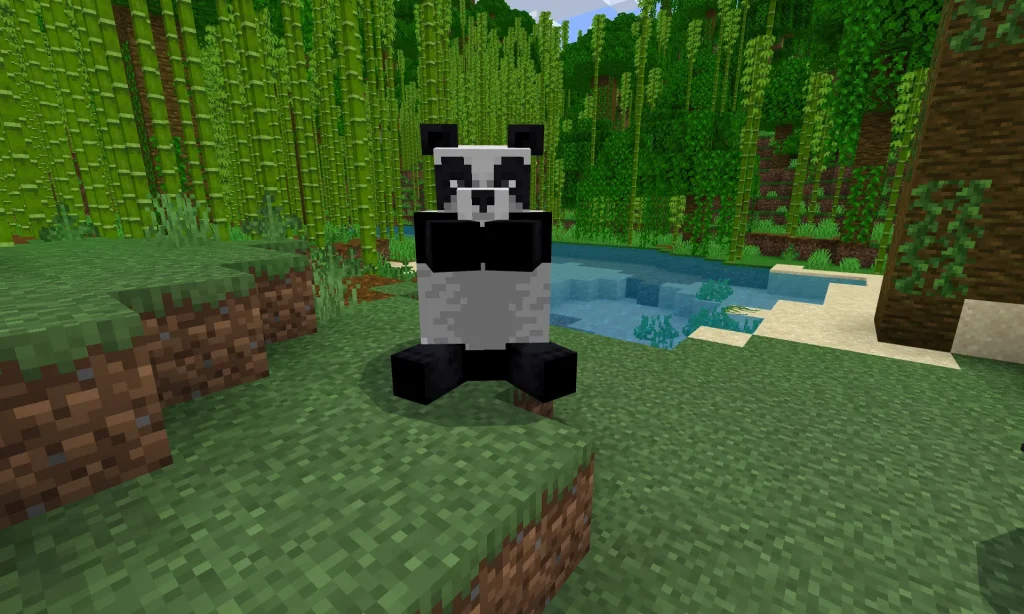 パンダ座る panda_sitting
